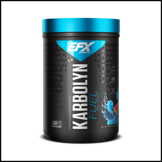 Karbolyn Fuel Pre Intra Post Workout Carbohydrate Supplement Powder Blue Razz Watermelon | 2LB 3.3 OZ